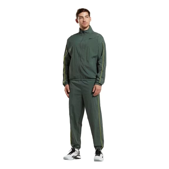 Reebok Workout Ready Tracksuit Green Black 7 Reebok Workout Ready Tracksuit Green Black - Image 5