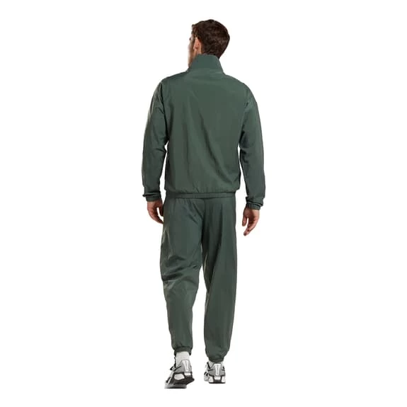 Reebok Workout Ready Tracksuit Green Black 8 Reebok Workout Ready Tracksuit Green Black - Image 6