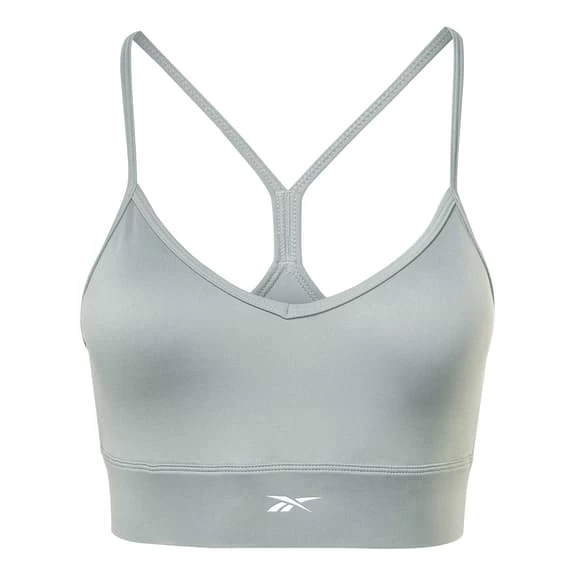 Reebok Workout Ready Bra Light Grey 3 Reebok Workout Ready Bra Light Grey