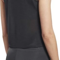 Reebok Workout Ready Activchill Sleeveless T-Shirt Black White Women -Sports Comprehensive re ht6057 006