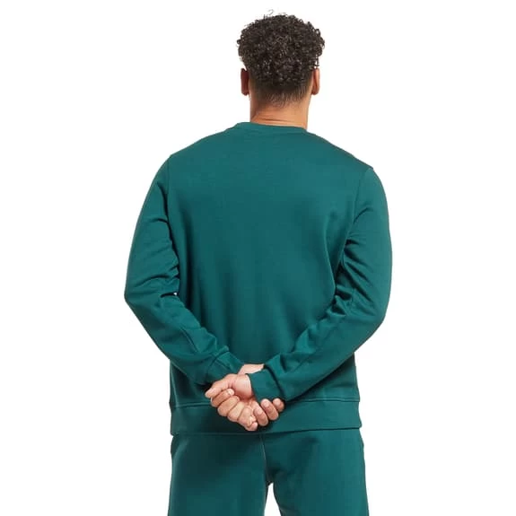 Reebok Identity Fleece Vector Sweatshirt Turquoise Green White 5 Reebok Identity Fleece Vector Sweatshirt Turquoise Green White - Image 3