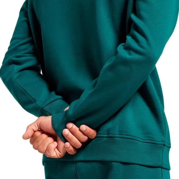 Reebok Identity Fleece Vector Sweatshirt Turquoise Green White 8 Reebok Identity Fleece Vector Sweatshirt Turquoise Green White - Image 6