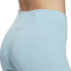 Reebok Doorbuster Identity Cotton Leggings Light Blue Women 13 Reebok Doorbuster Identity Cotton Leggings Light Blue Women -Sports Comprehensive re hz5977 006