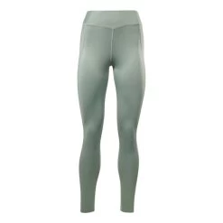 Reebok Yoga Leggings Green Black Women