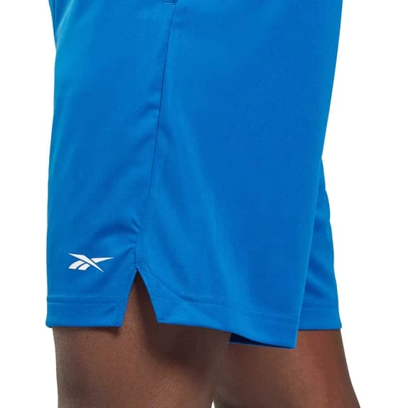 Reebok Training Knit Shorts Blue White 7 Reebok Training Knit Shorts Blue White - Image 5