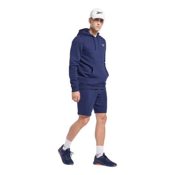 Hoodie Reebok Identity Logo Navy Blue White 6 Hoodie Reebok Identity Logo Navy Blue White - Image 4