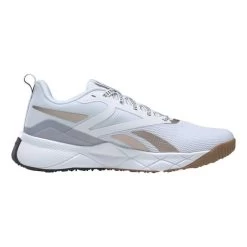 Reebok NFX Trainer Shoes White Brown Women -Sports Comprehensive re ie2109 004
