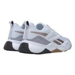 Reebok NFX Trainer Shoes White Brown Women -Sports Comprehensive re ie2109 006