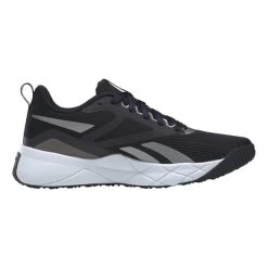 Reebok NFX Trainer Shoes Jet Black Grey Women