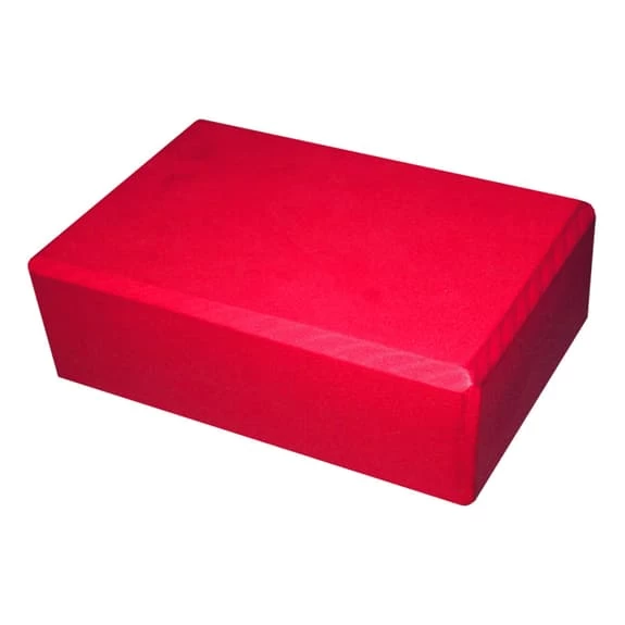 Softee Yoga Block 23 X 15 X 7.5 Cm Red 3 Softee Yoga Block 23 X 15 X 7.5 Cm Red