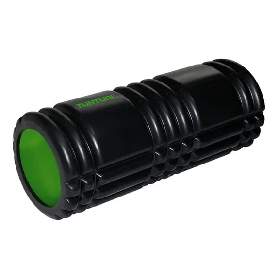 Tunturi Grid Foam Roller 33 Cm Black Green 3 Tunturi Grid Foam Roller 33 Cm Black Green