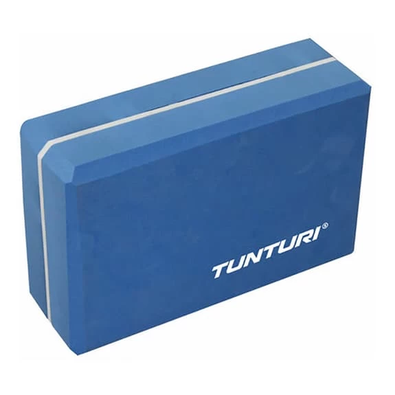 Tunturi Yoga Block 7.5 X 22.5 X 15 Cm Blue White 3 Tunturi Yoga Block 7.5 X 22.5 X 15 Cm Blue White