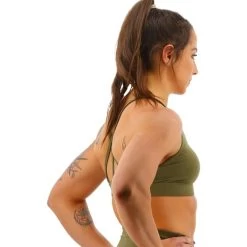 TYR Solid Sports Kinetic Bra Green 11 TYR Solid Sports Kinetic Bra Green -Sports Comprehensive tyr fgdsso3a932 004