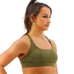 TYR Solid Sports Kinetic Bra Green 12 TYR Solid Sports Kinetic Bra Green -Sports Comprehensive tyr fgdsso3a932 005