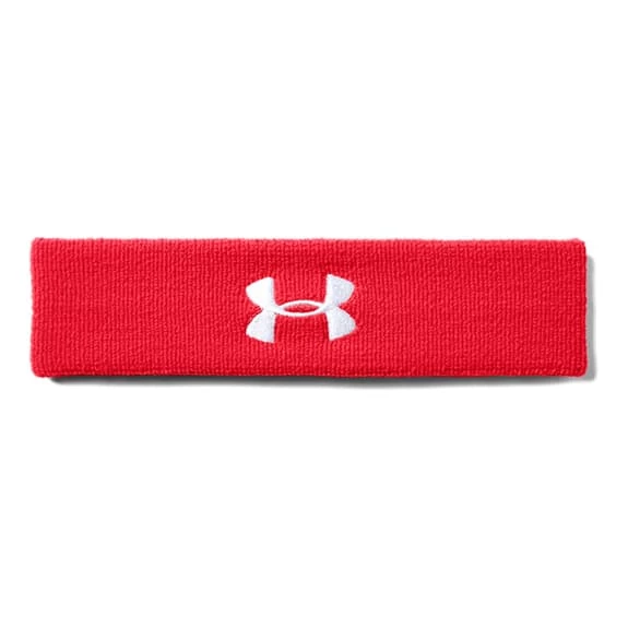 Under Armour Performance Headband Red White 3 Under Armour Performance Headband Red White