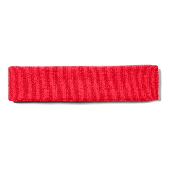 Under Armour Performance Headband Red White 4 Under Armour Performance Headband Red White - Image 2