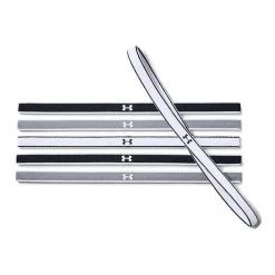 Under Armour Mini Headband White Black Grey (6 Units)