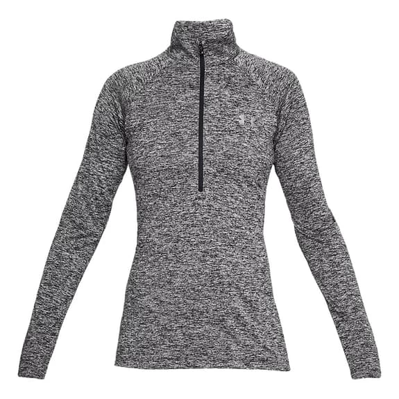 Under Armour Tech Half Zip Sweatshirt Grey Women 3 Under Armour Tech Half Zip Sweatshirt Grey Women