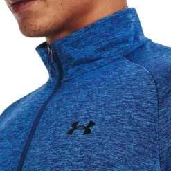 Under Armour Tech 2 0 Half Zip Sweatshirt Blue Black 13 Under Armour Tech 2 0 Half Zip Sweatshirt Blue Black -Sports Comprehensive ua 1328495 471 006