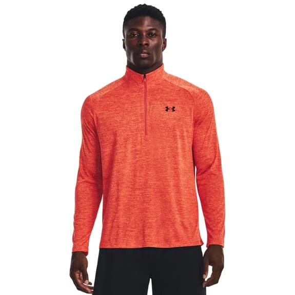 Under Armour Tech 2 0 Half Zip Sweatshirt Dark Red 5 Under Armour Tech 2 0 Half Zip Sweatshirt Dark Red - Image 3