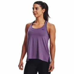 Under Armour Knockout Tank Top Lilac Women 10 Under Armour Knockout Tank Top Lilac Women -Sports Comprehensive ua 1351596 571 003