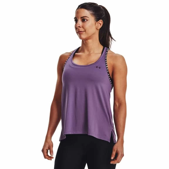 Under Armour Knockout Tank Top Lilac Women 5 Under Armour Knockout Tank Top Lilac Women - Image 3