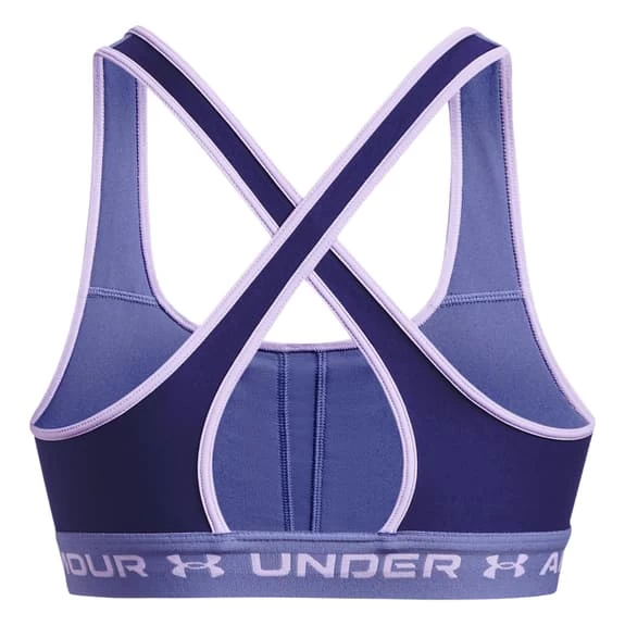 Under Armour Crossback Mid Bra Lilac White 4 Under Armour Crossback Mid Bra Lilac White - Image 2
