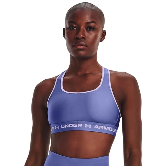 Under Armour Crossback Mid Bra Lilac White 5 Under Armour Crossback Mid Bra Lilac White - Image 3