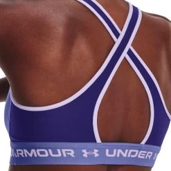 Under Armour Crossback Mid Bra Lilac White 13 Under Armour Crossback Mid Bra Lilac White -Sports Comprehensive ua 1361034 468 007