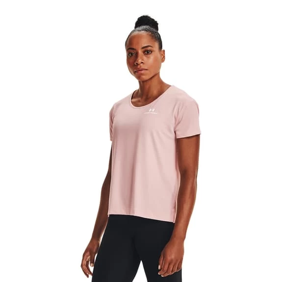 Under Armour Rush Energy Core Short-Sleeved T-Shirt Light Pink Women 5 Under Armour Rush Energy Core Short-Sleeved T-Shirt Light Pink Women - Image 3