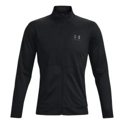 Under Armour Pique Track Full Zip Sweatshirt Matte Black