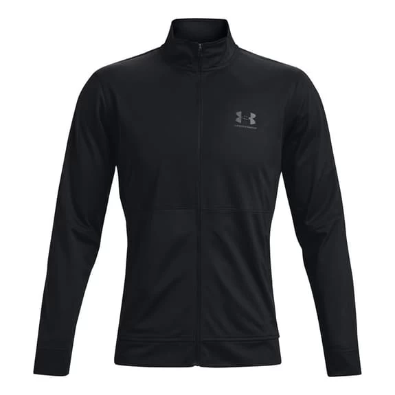 Under Armour Pique Track Full Zip Sweatshirt Matte Black 3 Under Armour Pique Track Full Zip Sweatshirt Matte Black