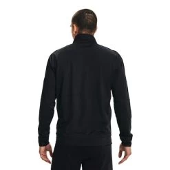 Under Armour Pique Track Full Zip Sweatshirt Matte Black 11 Under Armour Pique Track Full Zip Sweatshirt Matte Black -Sports Comprehensive ua 1366202 001 004
