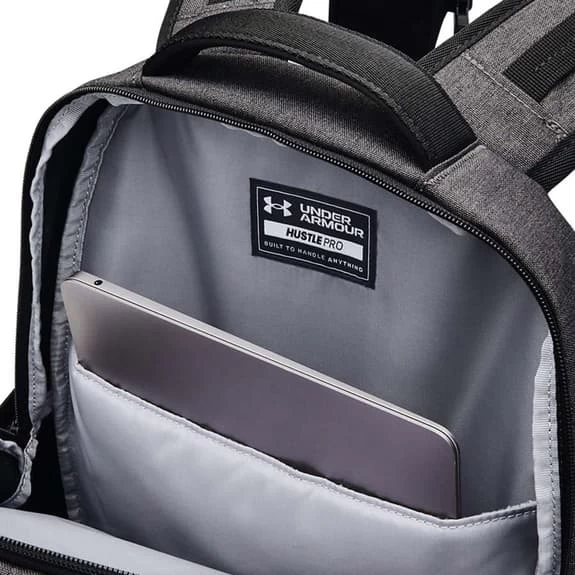 Under Armour Hustle Pro 31.5L Backpack Grey 7 Under Armour Hustle Pro 31.5L Backpack Grey - Image 5