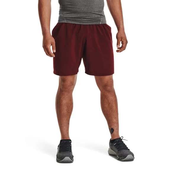 Under Armour Woven Graphic Shorts Maroon 5 Under Armour Woven Graphic Shorts Maroon - Image 3