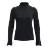 Under Armour Train Cold Weather Cold Weather Half Zip Sweatshirt Black Grey Women -Sports Comprehensive ua 1373969 001 001