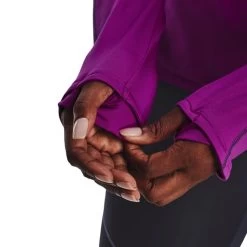 Under Armour Train Cold Weather Half Zip Sweatshirt Pink Women -Sports Comprehensive ua 1373969 577 006