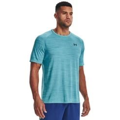 Under Armour Tiger Tech 2.0 Short Sleeve T-Shirt Light Blue -Sports Comprehensive ua 1377843 433 003