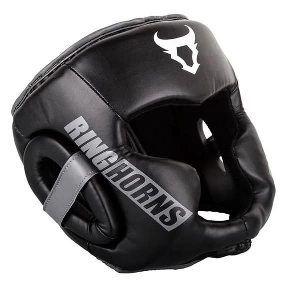 Venum Ringhorns Charger Helmet Black Grey White 4 Venum Ringhorns Charger Helmet Black Grey White - Image 2