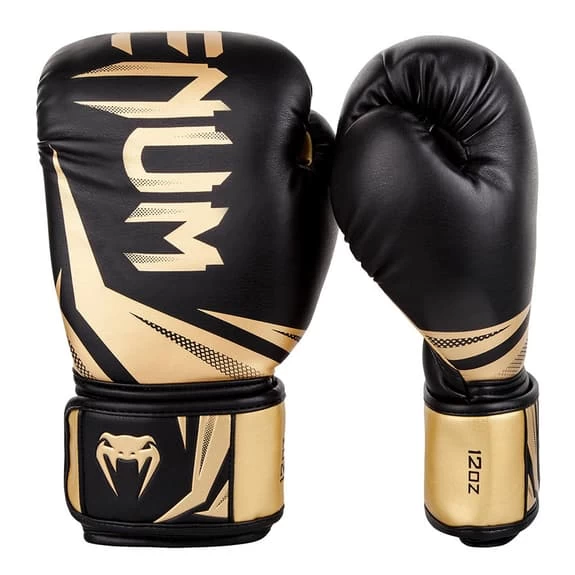 Venum Challenger 3.0 Gloves Black Gold 4 Venum Challenger 3.0 Gloves Black Gold - Image 2