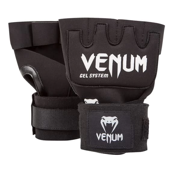 Venum Kontact Gloves Black White 3 Venum Kontact Gloves Black White