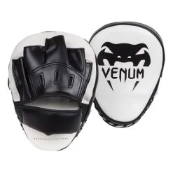 Venum Light Mitts Black White