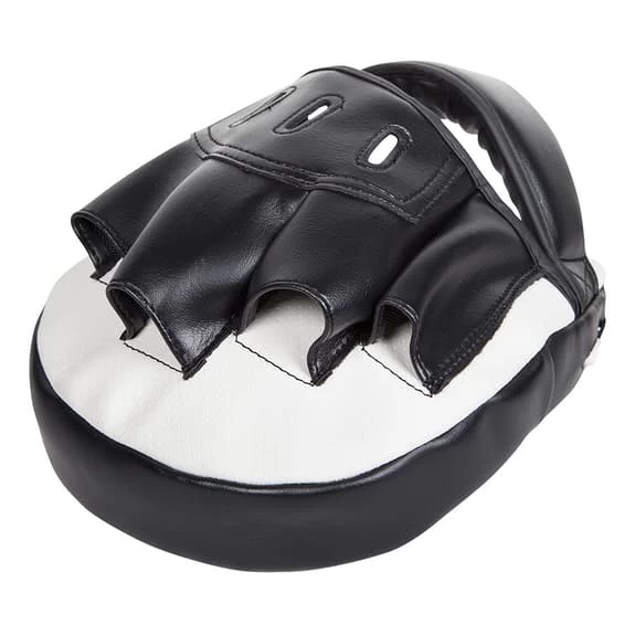 Venum Light Mitts Black White 6 Venum Light Mitts Black White - Image 4