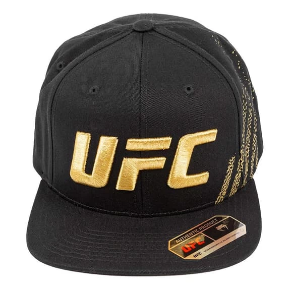 Venum UFC Authentic Fight Night Walkout Cap Black Gold 4 Venum UFC Authentic Fight Night Walkout Cap Black Gold - Image 2