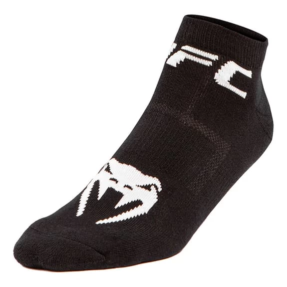 Venum UFC Authentic Fight Week Socks Black White (2 Pairs) 4 Venum UFC Authentic Fight Week Socks Black White (2 Pairs) - Image 2