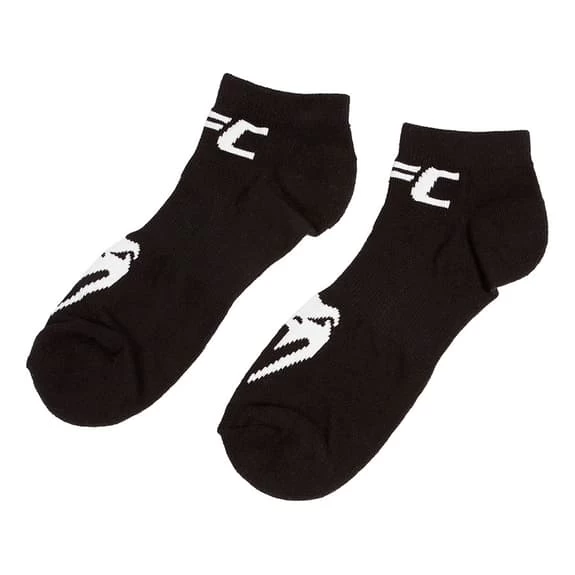 Venum UFC Authentic Fight Week Socks Black White (2 Pairs) 5 Venum UFC Authentic Fight Week Socks Black White (2 Pairs) - Image 3